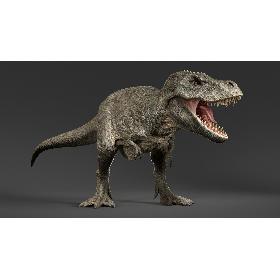 3D Tyrannosaurus Rex Rigged